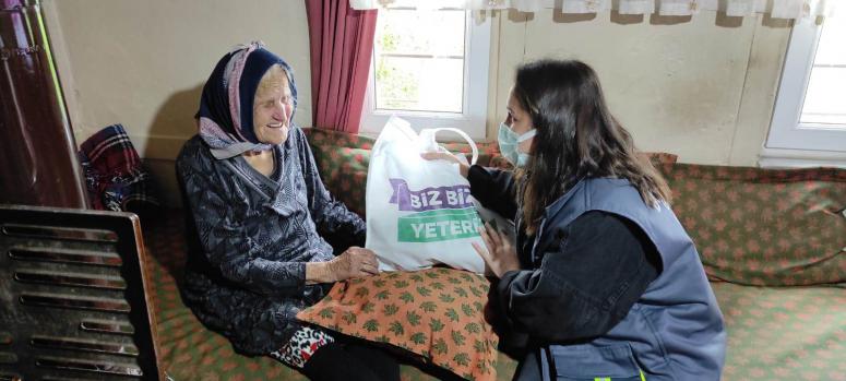 BÜYÜKŞEHİR HER DAİM YAŞLI VATANDAŞLARIN YANINDA