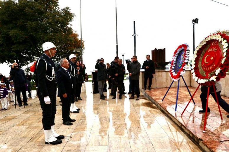BÜYÜK ÖNDERİN EBEDİYETE İNTİKALİNİN 84.YILI KAPSAMINDA ORDU’DA ANMA PROGRAMLARI GERÇEKLEŞTİRİLDİ