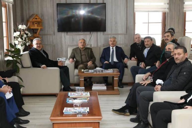 BAŞKAN GÜLER İLÇE ZİYARETLERİNİ SÜRDÜRÜYOR